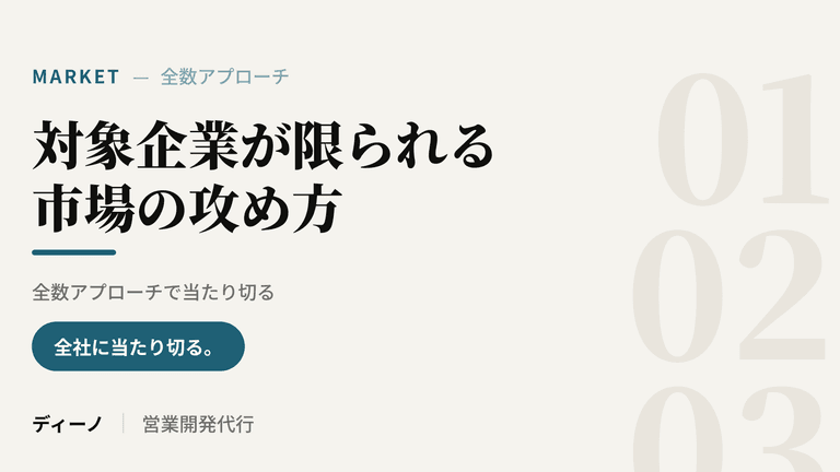 対象企業が限られる市場の攻め方｜全数アプローチで当たり切る.png